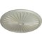 Ekena Millwork Leandros Ceiling Medallion (Fits Canopies up to 5"), 33 1/8"OD x 3 1/2"ID x 1 3/8"P, Flash Copper CM33LEFCS - alternate 3